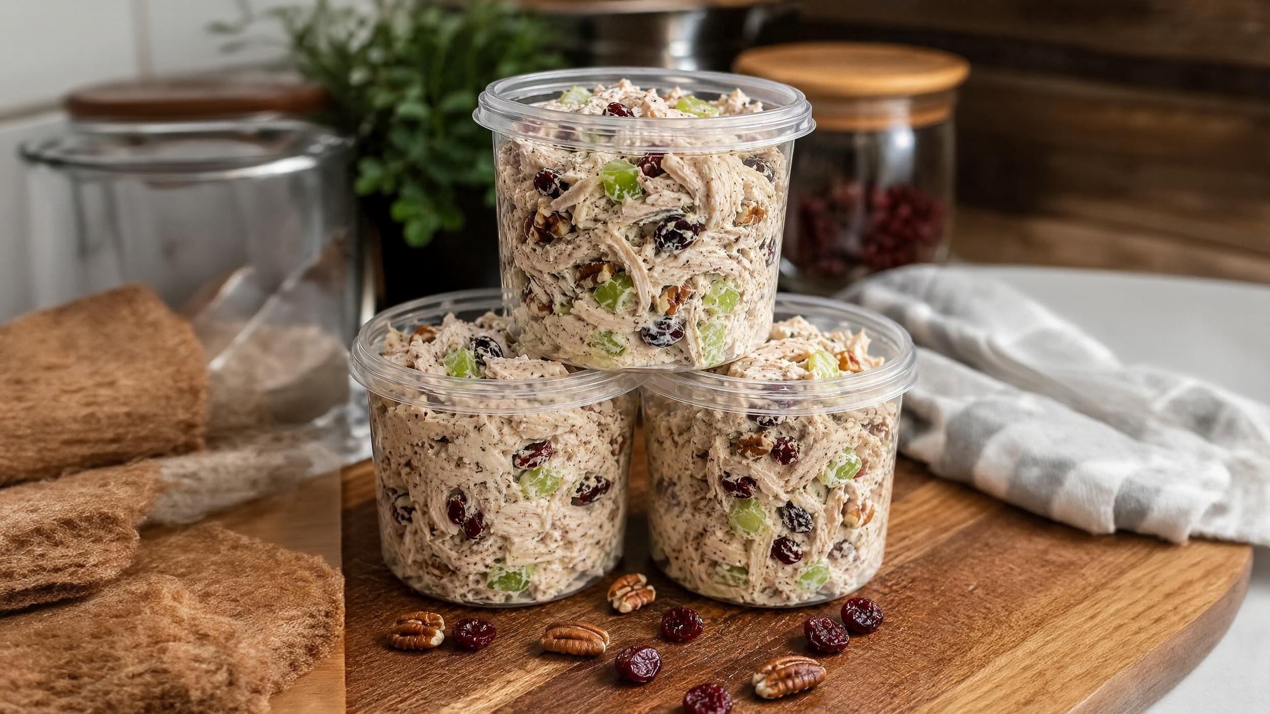 Elegant Cranberry Pecan Chicken Salad Recipe